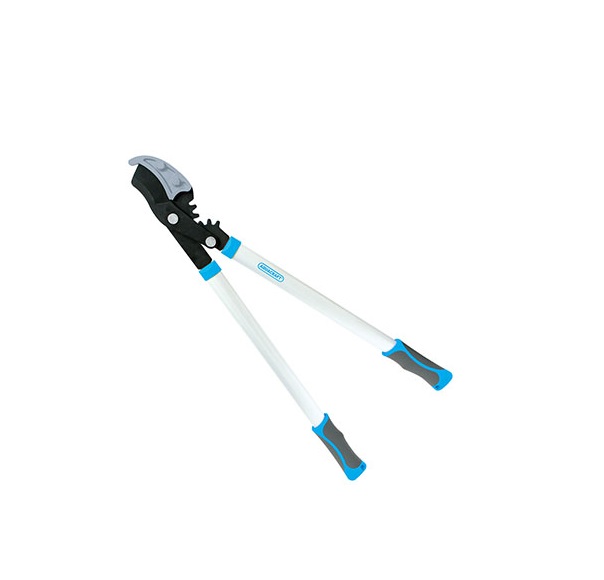 Wave edged blades for trimming and shaping of shrubs and hedges. Lightweight, suitable for ladies. Oval shaped, lightweight Aluminium handles for tensile strength and increased leverage. Expert quality, perfectly balanced, lightweight shears with improved