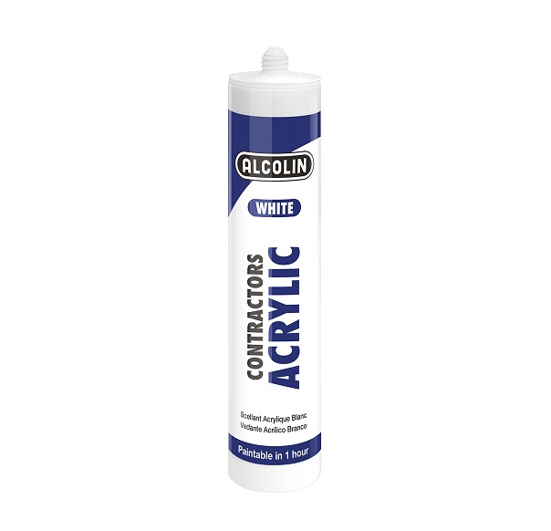 ALCOLIN CONTRACTORS ACRYLIC is a Low VOC (Volatile Organic Compound), water based, flexible and paintable builder's sealant that is used for caulking, grouting, jointing and embedding in building construction. It is easy to apply and compatible with most m