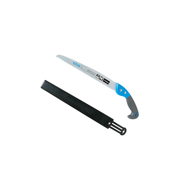 Soft Grip Garden Saw 250mm, Super sharp triangular-shaped teeth for fast wet wood cutting. For smooth sawing of fresh and dry wood.