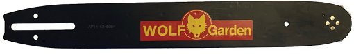 Chainsaw Guide Bar 12". Compatible with Wolf WG2512PS.