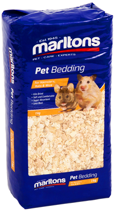 Pet bedding for small animals. Kiln dried, soft, comfortable, super absorbent. Less dust. Suitable for hamsters, rats & mice