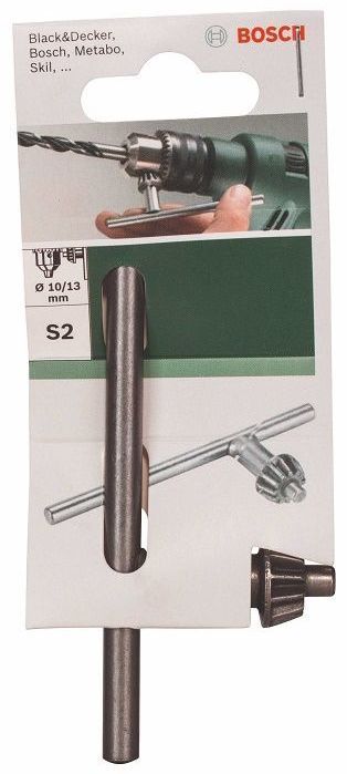 Replacement Chuck key 13mm, A = S2. Replacement key for keyed chuck.