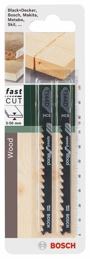 HCS T 144 D Speed for Wood, 2 pc. The specialist for smooth and fast cuts.