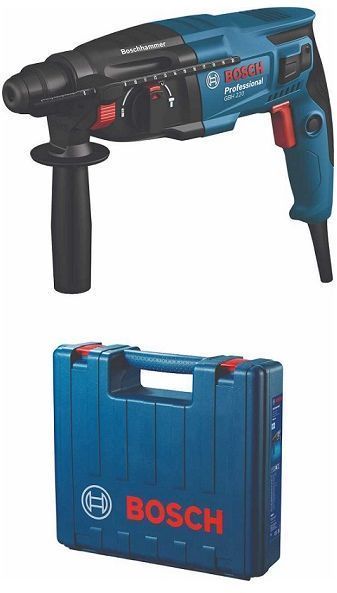 720W, Max drilling in concrete: 22 mm, SDS-Plus, 2.0 J . So compact, so powerful. Bosch's rotary hammer now within reach.