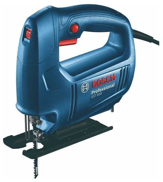 450W, cutting depth in wood: 65 mm, keyed. Compact design, minimal vibration, slim handle, and lightweight for easy use.
