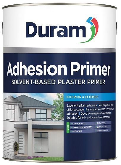 Solvent-based plaster primer, for new cement plaster, fibre cement, concrete, cement brickwork and clay brickwork interior and exterior surfaces. It has excellent alkali resistance, resists peeling and efflorescence, penetrates and seals for optimum adhes