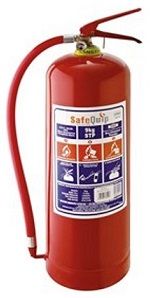 Dry Chemical portable fire extinguishers are the most widely used of all types of extinguishers.