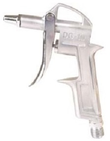 A single action tool which delivers a direct jet of compressed air.
