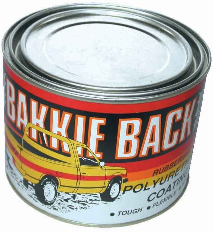 A flexible, rubberised polyurethane protective coating.