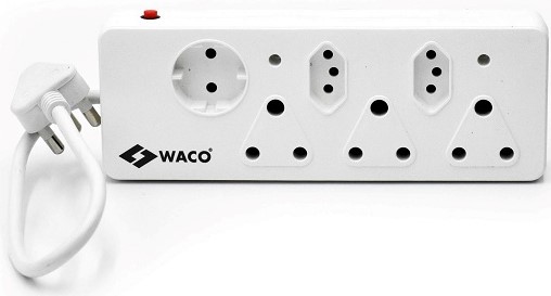 Aco MultiPlug 3X16A +2X3P Slim + Schuko 0.5M Pvc White
