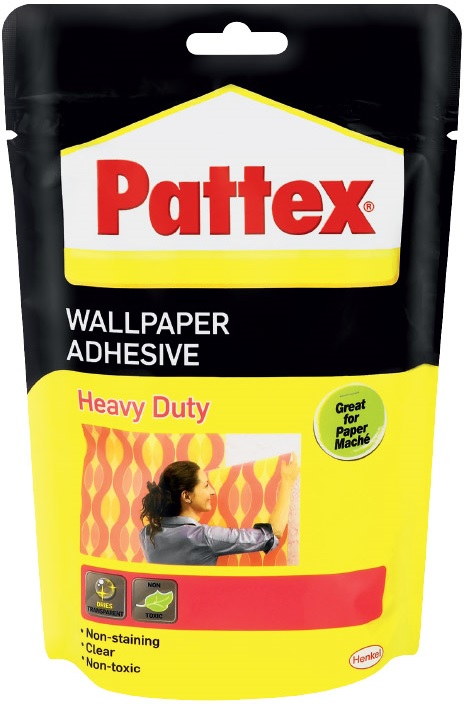 Pattex Wallpaper Adhesive ensures a perfect finish.Pattex Wallpaper adhesive offers high-quality gluing and easy application for all your wallpapering projects.