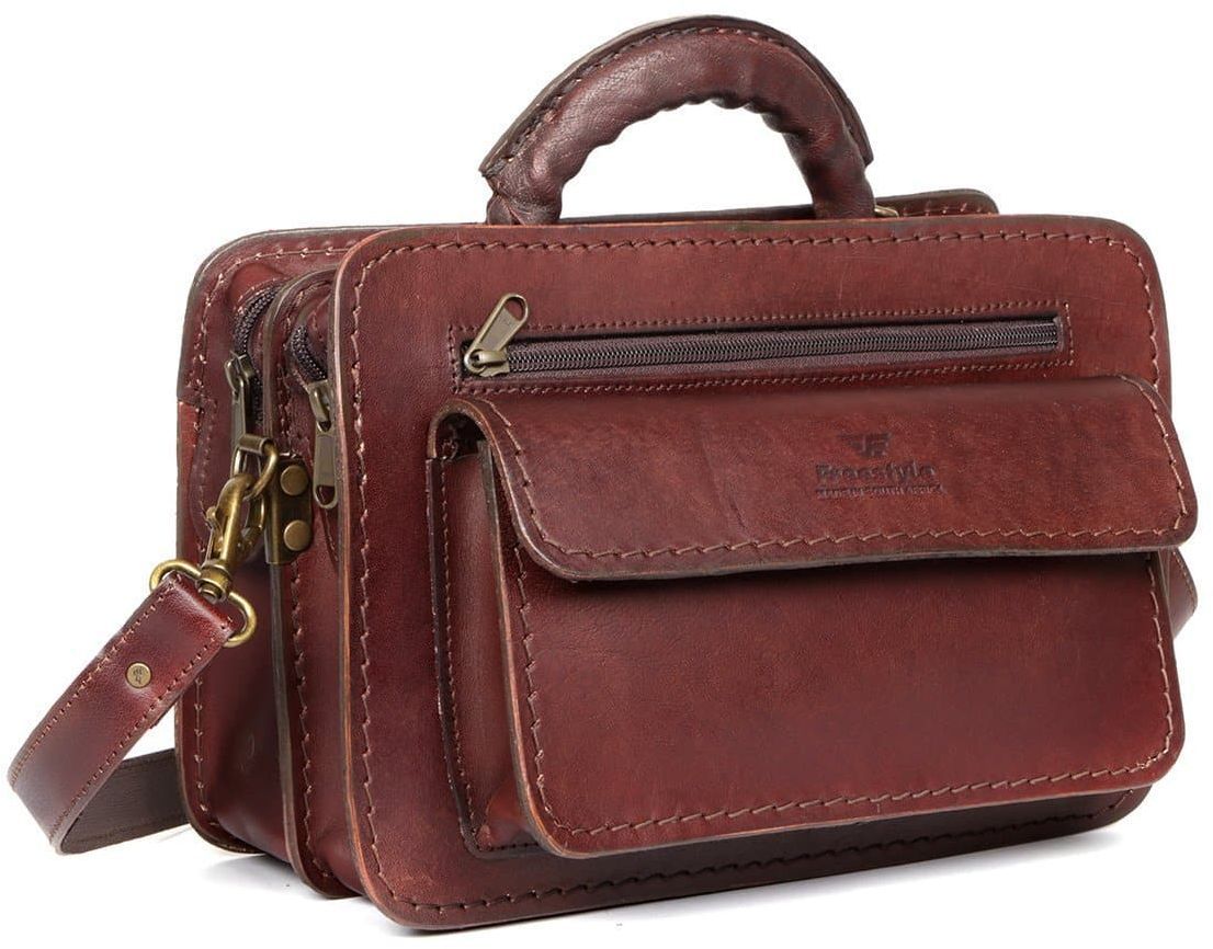 Ladies handmade leather handbag.