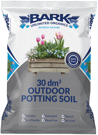 Compost, (19mm) composted bark and top soil. Available sizes: Bags: 15dm³, 30dm³, 60dm³ Bulk; 1m³, 2m³, 6m³, 10m³ to 30m³ and 60m³. A mixture of composted bark, compost, topsoil suitable for planting ornamental plants in pots and planter boxes. Best for use outdoors in large containers and planters. For best results use straight from the bag do not mix with other soil.