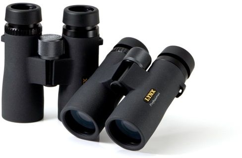 Lynx ED42 waterproof roof prism binoculars feature 42mm extra low dispersion objective (ED) lenses and phase- and dielectric-coated prisms that transmit 92% available light from the subject to your eye which produces an unbelievably bright and contrasty i