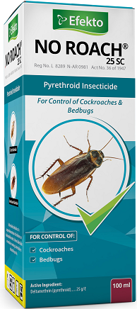 A pyrethroid insecticide as a suspension concentrate for the control of household insects. Controls cockroaches and bedbugs in dwellings, animal houses and industrial premises.