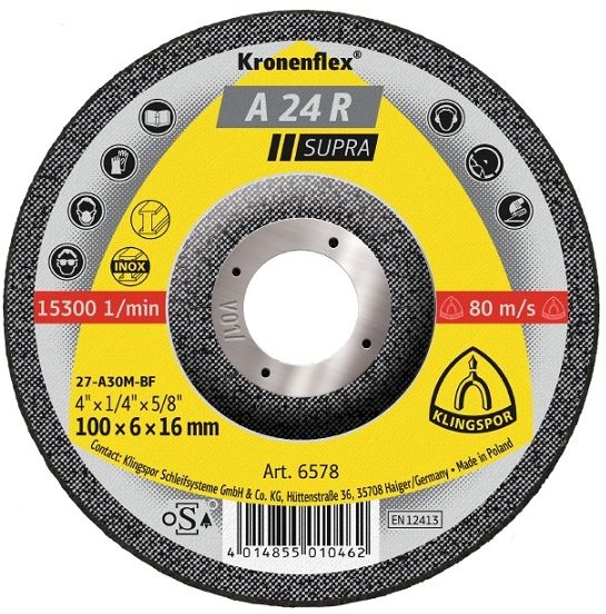 With optimized recipe for use on steel. Suitable for use on Stainless Steel. Large product range.