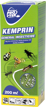 An emulsifiable concentrate contact and stomach insecticide. Broad spectrum insecticide.