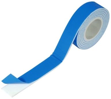 A double sided adhesive tape.