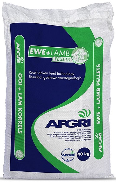 Feed for improved growth of lambs WITH 13% Protein.