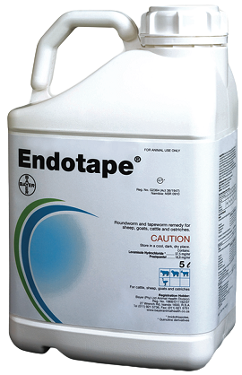 Antiparasitic remedy for the control of roundworm and tapeworm in sheep, goats, cattle and ostriches.