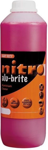 Heavy duty aluminium cleaner. Apply at the correct dilution rate directly onto the surface with a clean cloth or brush. Allow contact time rinse with clean water. Dry with clean cloth.