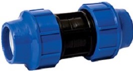 PP Compression fittings are widely used in water supply and irrigation. Fast & Reliable connection: Split ring opening has been optimized to make pipe insertion even easier. Turning of pipes can be prevented by inner threaded during installation. Specification: Pipe and fittings shall be manufactured from virgid PP (Polypropylene) compounds. Compression fittings are an excellent alternative to sweating two pipes together. Fields of Application: Piping networks for water supply of public works. Piping networks for water treatment systems. Working pressure: At 20°C - PN16 (Threaded fittings: PN15).