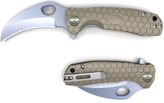 Honey-Badger knives are superbly designed to be tough.