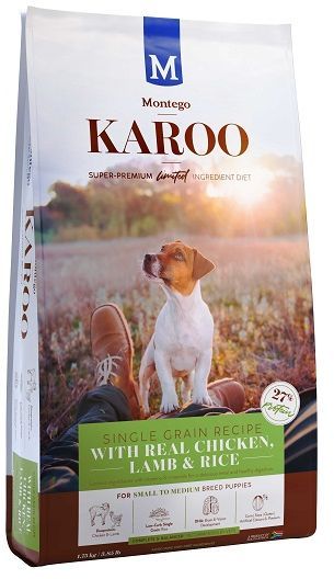 Small to medium breed puppies require nutrition that's easy to eat, delivers everything their developing minds & bodies need, ensuring strong foundations for a healthy adulthood. Benefits Include: Only Rice - A single grain, high-quality, highly digestible, provides all-day energy. Chicken - Provides energy for physical strength for an active and playful lifestyle. Lamb - Adds flavour & texture, crucial to the development & maintenance of strong, healthy muscles. Omega-6 - helps nourish a dog's skin, encapsulated fatty acids reduces stool odour. Beet Pulp & Inulin - Stimulates growth of beneficial bacteria in digestive system, improving stool quality. Kaolin - Provides a protective coating to the epithelial of the gastrointestinal tract, aiding optimal nutrient absorption. Fish Oils - Omega-3 fatty acids essential to immune system health, joint health, shine & condition of the skin and coat. DHA - Key element in the healthy development of the brain, vision & central nervous system.
