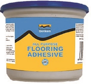 Suited for installing wide variety floor coverings onto well prepared concrete and screeded concrete.
