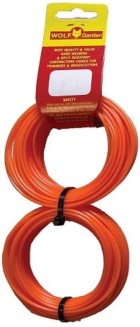 Trimmer line Twin Pack. Round 2.0mm X 10m. Compatible with electric trimmers and petrol bent shaft trimmers.