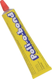 An all-purpose household contact adhesive which bonds most materials together.