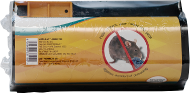Tamper resistant rodent bait station. Conforms to good hygiene principles and is HACCP supportive.
