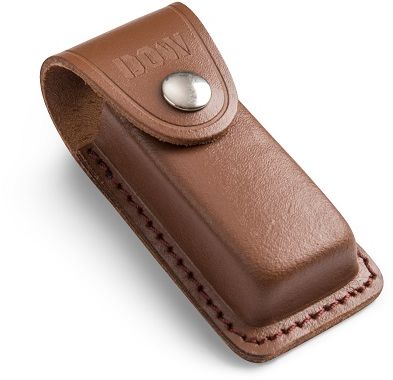 Made from Buffalo leather you wont find a better quality leather pouch at this affordable price. Preformed structure to take thicker knives and tools.