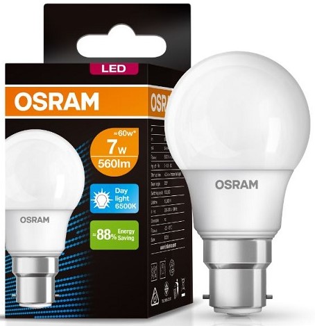 This brilliant A60 LED light bulb allows you to use an LED bulb in your incandescent, halogen or compact fluorescent light fittings, making them more environmentally friendly. The globe has a classic A60 shape and will fit your E27 socket type fittings. This light bulb has an output of 9W.