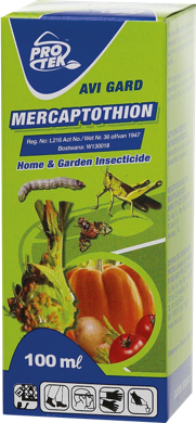 An emulsifiable concentrate contact and stomach insecticide. Controls a broad spectrum of insects. Short withholding period on vegetables and fruits.