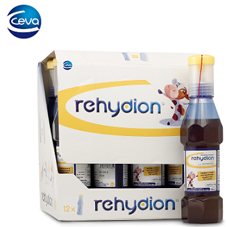 Soluble mineral and electrolyte supplement for calves with acetate buffer.