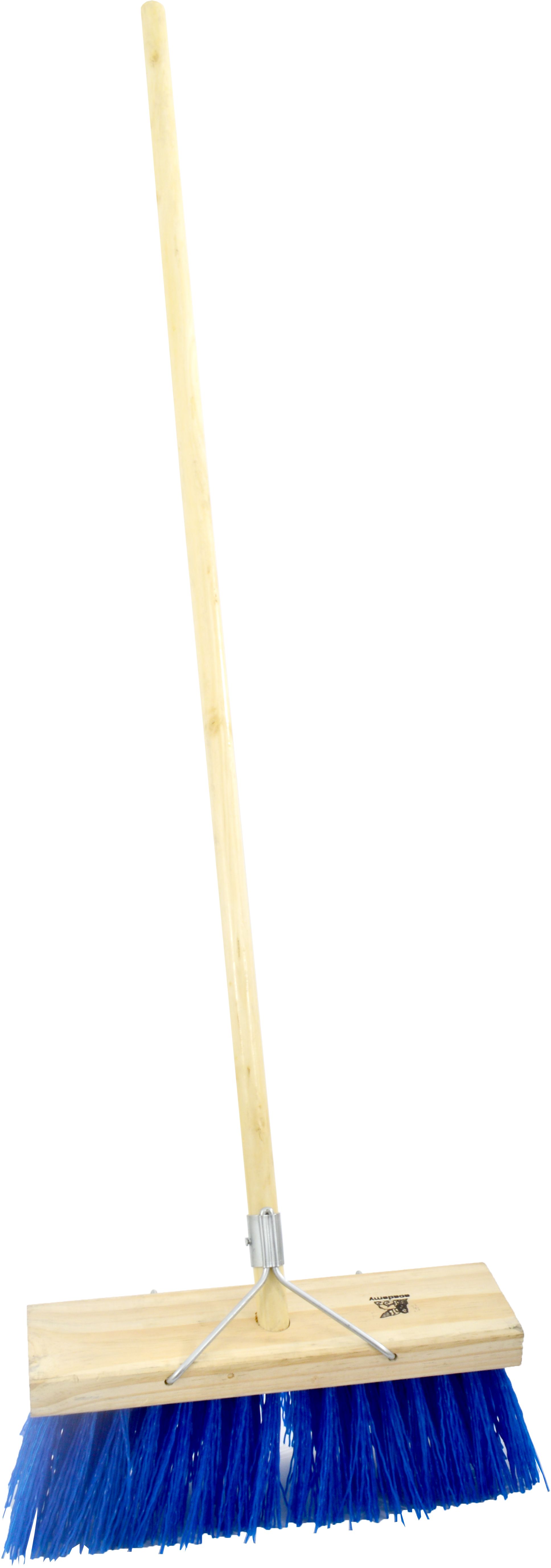 Academy 375mm Bass broom, Synthetic - with handle and 99 grip.