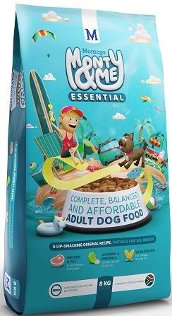 Delicious, Well-Balanced and Affordable Nutrition for Adult Dogs Monty & Me Essential saves you cash without skimping on quality. The ingredients we use in Monty & Me Essential are of the same quality used in all our products, carefully formulated to bring your dog a balanced, satisfying and digestible food at our most affordable price point yet. Benefits Include: Barley - easily digestible, slow-burning wholegrain carbohydrate & natural source of fibre that satisfies Monty for longer. Quality Ingredients - Monty & Me Essential is made with real meat for bioavailability & nutrient absorption. Takes care of teeth - Crunchy kibble assists with oral care. Essential Vitamins - Added antioxidants for immune support, helps keep immune system healthy & robust. Right balance of protein & fat levels help maintain good physical health. Essential Fats - Added Omega 6 oil ensuring healthy skin and a soft, shiny coat.