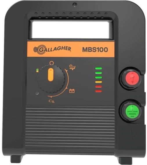 Designed for mains, battery or solar installations. No matter what your power source or location, the Gallagher MBS Energizer range provides a high performing and convenient animal control solution. Easily set up portable or permanent installations in any location. Once installed, the LED bar graph on the energizer indicates fence voltage performance.
