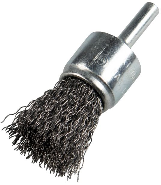 For fine machining and removal of light burrs in pipes or bores. Well suited for processing and cleaning moulds and die cast parts. Very soft and adaptable tool.