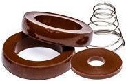 Complete with plunger valve spring and split pin.Ring fits in the groove of the plunger set.