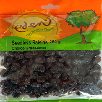 Jumbo raisins.