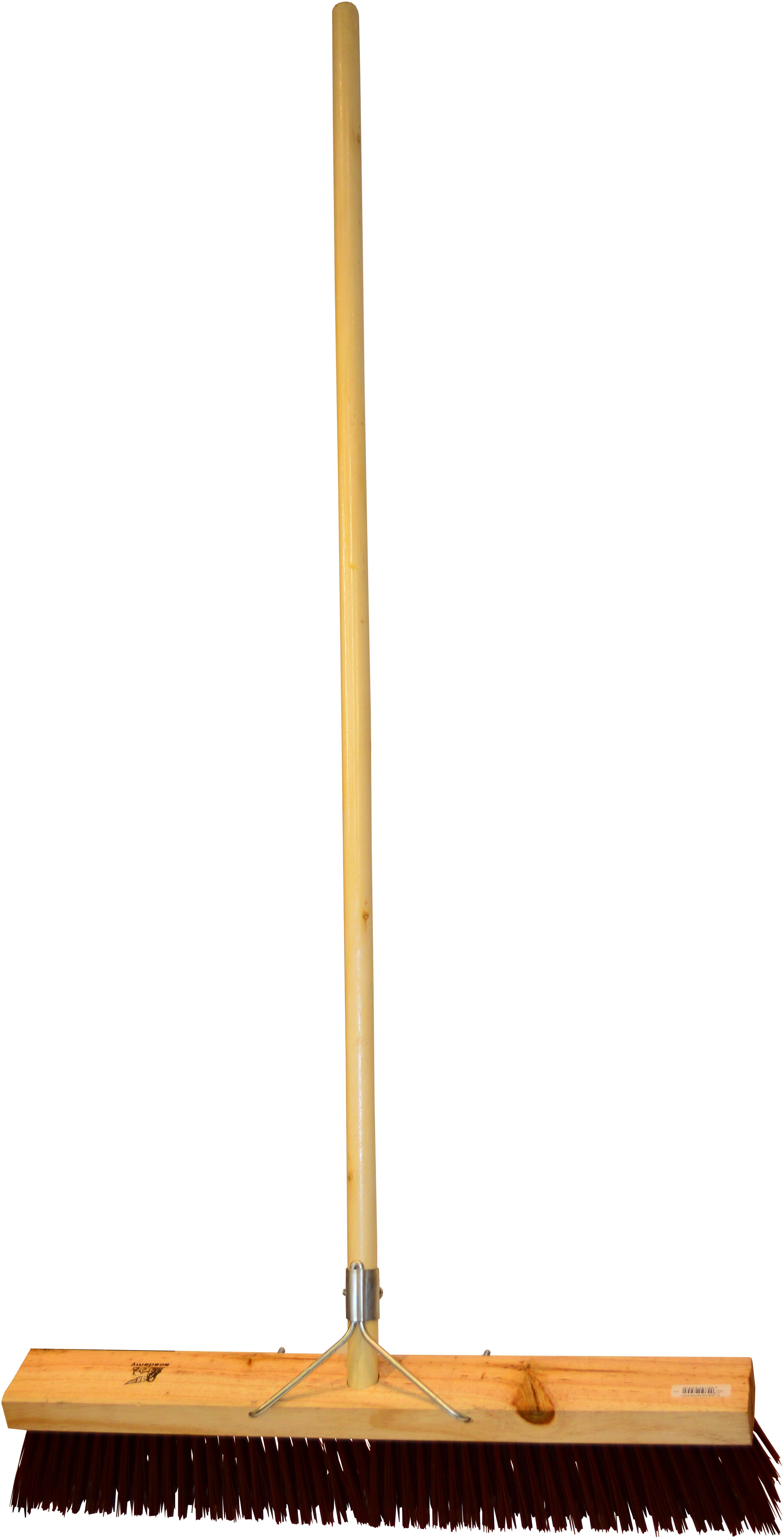 Academy 610mm Platform broom, Synthetic - with handle and 88 grip.