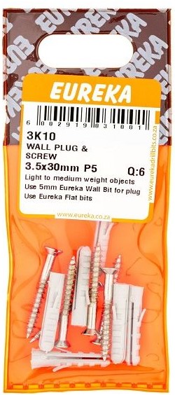 Use to mount items on a brick wall, concrete wall.