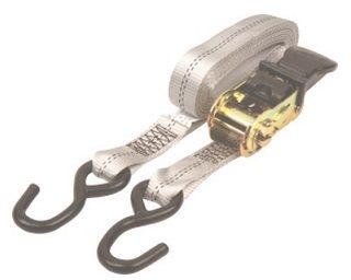 X Strap ratchet tie down.