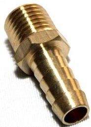 Hose 8mm 1/4 male per pack.