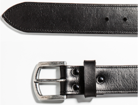 40mm Premium thru-dyed Bovine Leather hybrid belt designed for daily carry with a heavy-duty buckle.