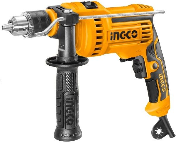 Voltage 220-240V 50/60hz,input power 810w,no-load speed 0-2750rpm, maximum drilling capacity 13mm. Variable speed, forward and reverse switch, hammer function and packed by colour box.