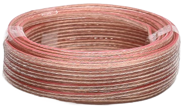 Electrical Wire Audio Flex 0.5mmx10m Clear