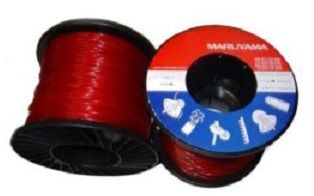 Trimmer Line 1.6mm x 100 meter Maruyama Loose Loops String Gut Nylon Cutting Round Brush Cutter Heavy Duty Industrial Contractor for Ryobi Tandem Trimtech Stihl Husqvarna Weed Eater Husky Power Pro Tanaka Ryobi Tandem Trimtech Lawn Star Red Rhino Talon Weed Eater Best. Made from high-grade co-polymer nylon material. Maruyama brush cutter line delivers longer useful life than ordinary nylon line. Special copolymer formulation for excellent wear, durability and cutting performance. Best selling line to contactors and municipality.